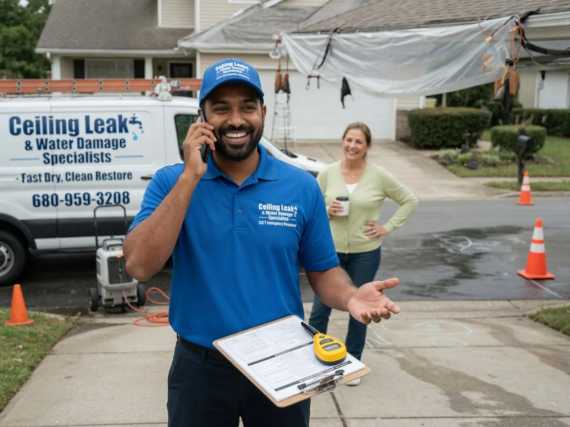 Ceiling Leak Cleanup Clear Lake, MN FAQs